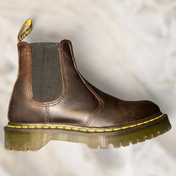 Dr Marten 2976 Chelsea Brown Leather Size 9 - Picture 6 of 7